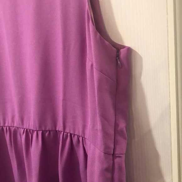 J Crew Crepe Shift Dress Orchid 16 - Picture 4 of 6